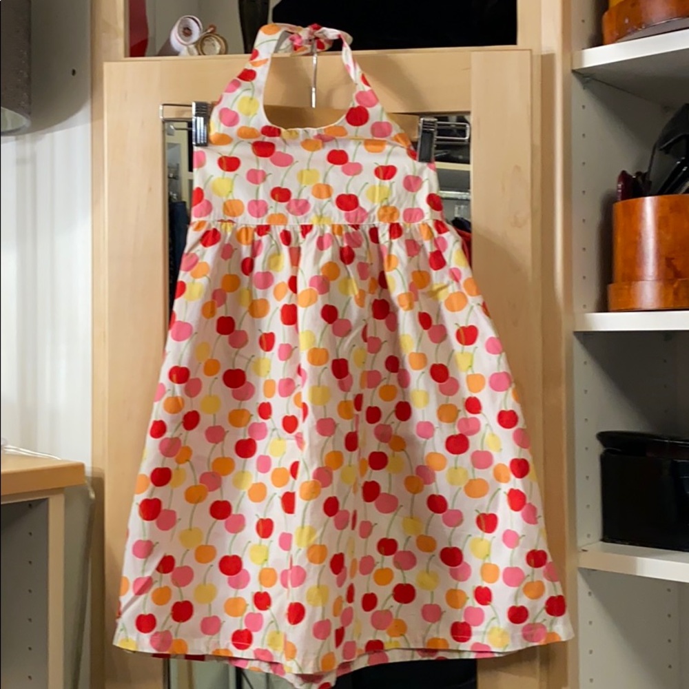 NWT Gymboree cherry halter dress